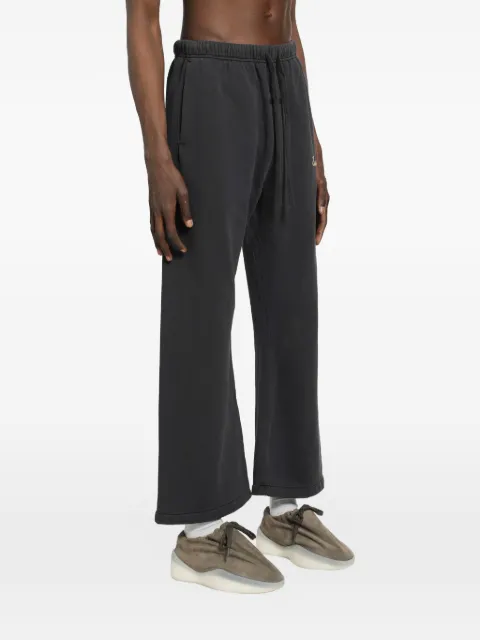 FEAR OF GOD ESSENTIALS Flare logo-print drawstring track pants Black 130SP268651F