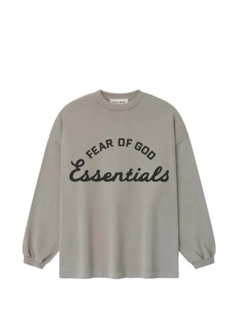 FEAR OF GOD ESSENTIALS Training 90s long-sleeved T-shirt Neutrals 125SP264103F
