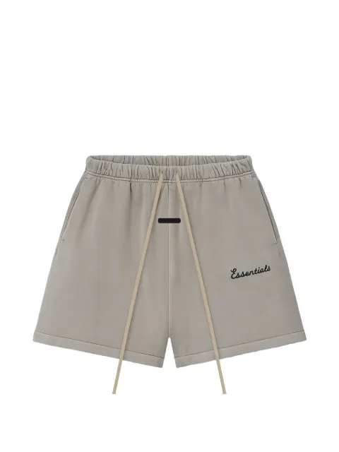 FEAR OF GOD ESSENTIALS drawstring track shorts Neutrals 160SP264103F