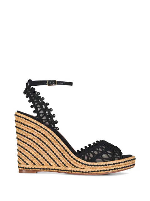 Aquazzura braided nappa espadrilles Black KHLHIGW0SUR000