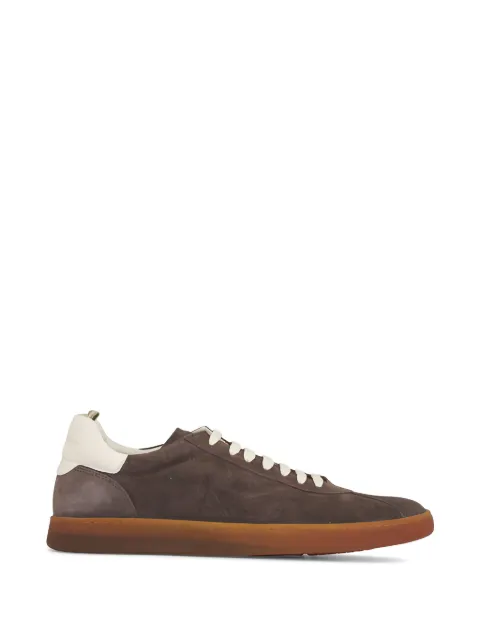 Officine Creative Halo suede sneakers Brown HALO001BROWNGIAN