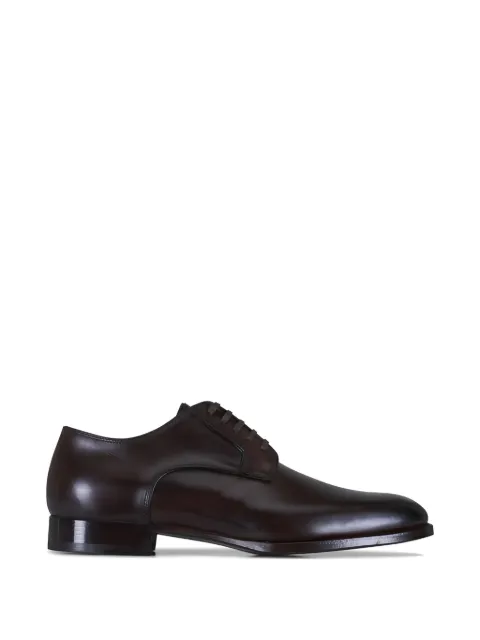 Kiton lace-up Derby shoes Brown USSA399N0138602COGN