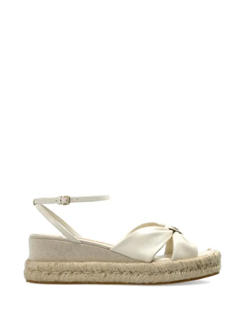 Jimmy Choo Aella wedge sandals Neutrals AELLAWEDGE60EHF