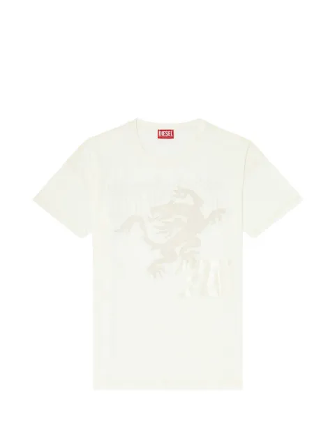 Diesel embroidered-patch T-shirt White A227950EFBS