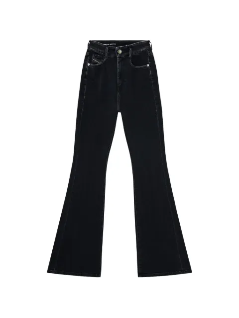 Diesel bootcut jeans high waist 1973 D-Partt Black A2255209P75