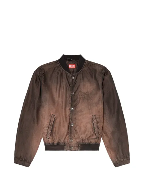 Diesel embroidered Phoenix bomber jacket Brown A22612068YF