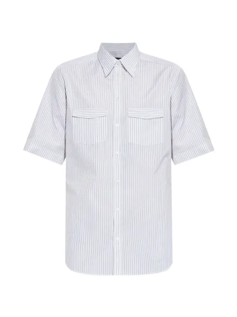 Dolce & Gabbana striped pocket shirt White G5OC6TFR50B