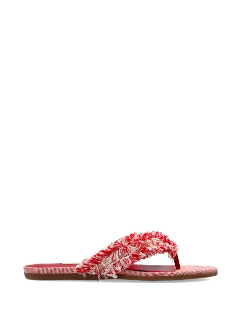 Jimmy Choo Bay flat sandals Red BAYFLATBZM