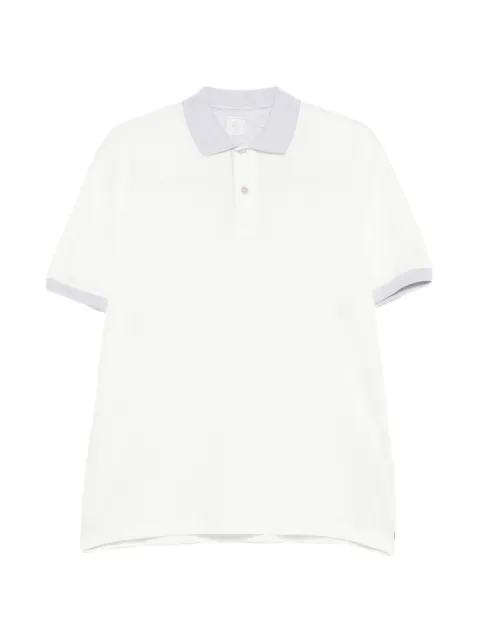 Eleventy buttoned polo shirt White M75POLM07TES0M243