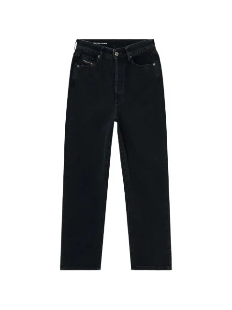 Diesel regular jeans high waist 1981 D-Went Black A2245909N89