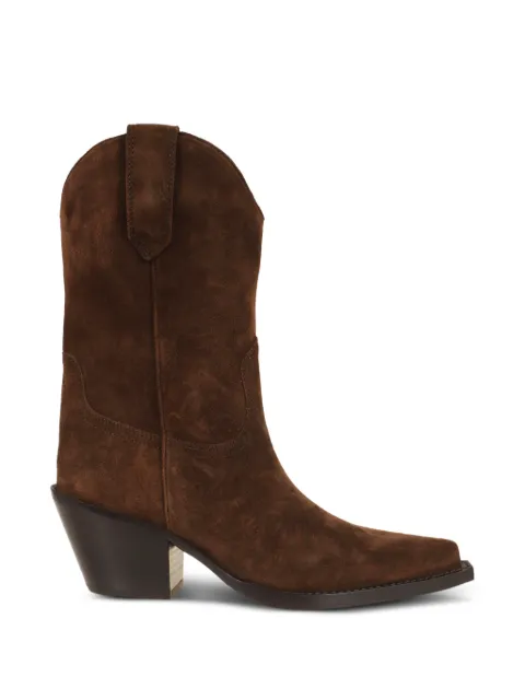 Paris Texas suede cowboy boots Brown PX1982XV003