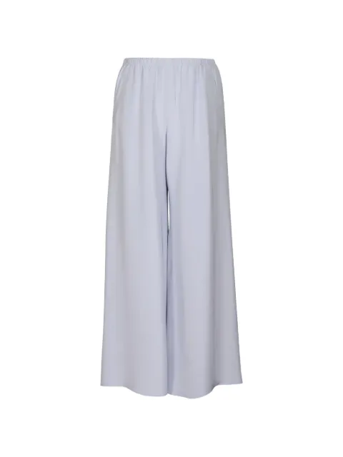 Peter Cohen elasticated-waist wide-leg trousers Blue 4113FP