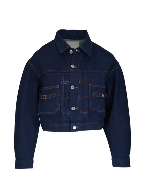 Citizens of Humanity buckle denim jacket Blue 51591854DKIND