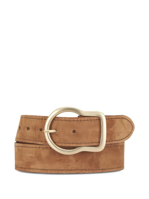 Dorothee Schumacher suede buckle belt Neutrals 450611768