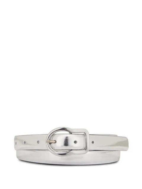 Dorothee Schumacher leather belt Silver 450713090