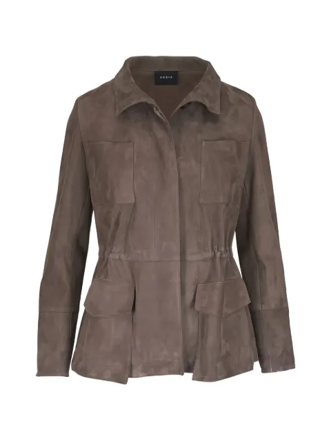 Akris Chianti suede jacket Brown 7601632606004417058