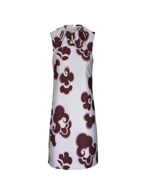 Dorothee Schumacher embellished floral dress White 342004