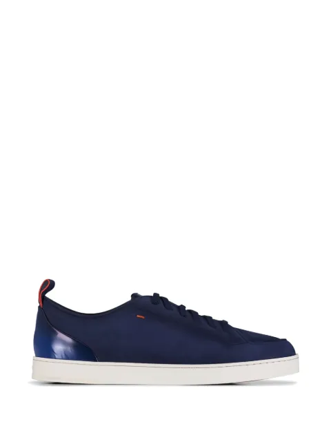 Santoni suede sneakers Blue MONTECARLOAFEHU59