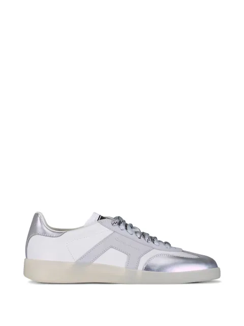 Santoni DBS Oly panelled leather sneakers White DBSOLYMPD19PSXG45