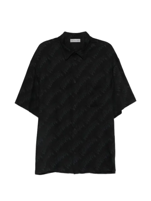Balenciaga print short-sleeve shirt Black 871407TUL02