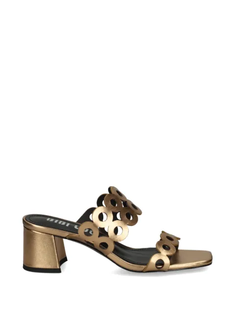 Bibi Lou cutout strap sandals Gold 627Z10VK