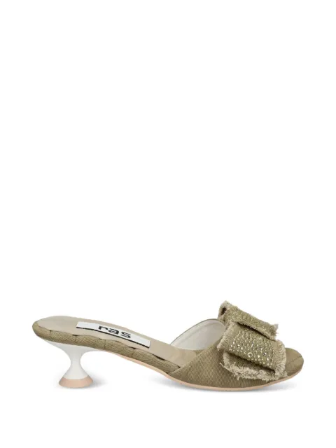 Ras bow-embellished sandals Green 8449