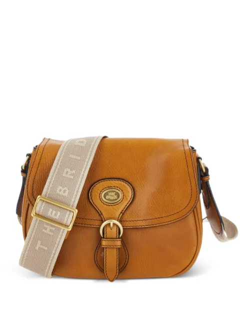 The Bridge buckle-strap leather shoulder bag Neutrals CV045335D3