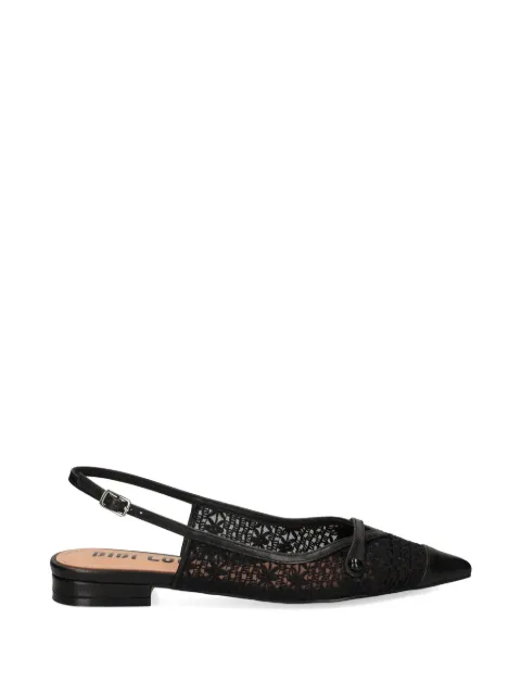 Bibi Lou Xaia point-toe slingback pumps Black 636Z74VK