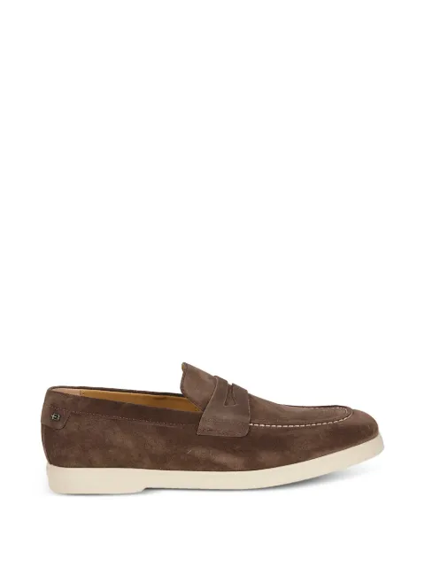 Baldinini suede penny loafers Brown U6E006P1CROS