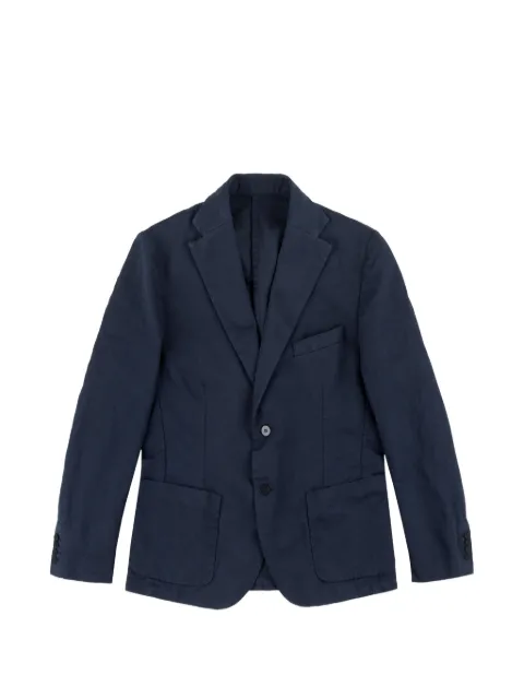 original vintage style single-breasted blazer Blue ERMES407BLU