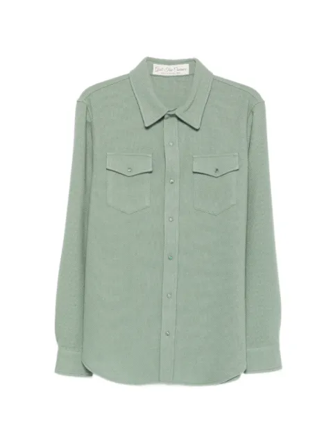 GOD'S TRUE CASHMERE cashmere shirt Green SP26U1111CASAGA