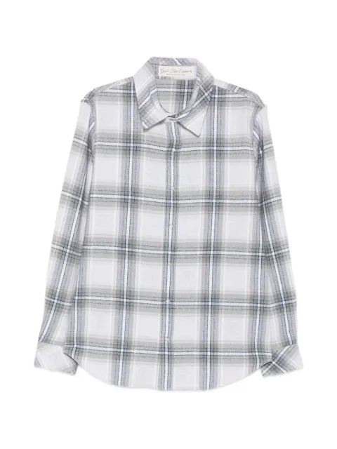 GOD'S TRUE CASHMERE tartan shirt Grey SP26U1111CASCLTNP