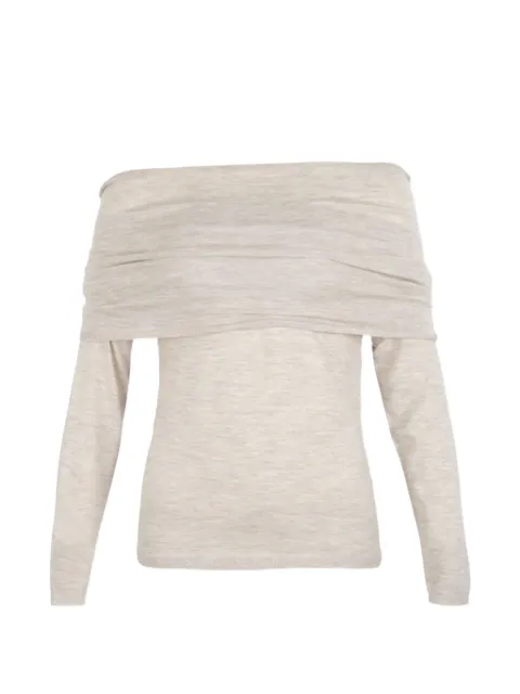 Max Mara off-shoulder sweater Neutrals 1381016106600