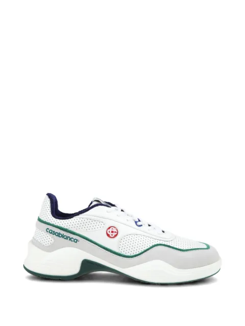 Casablanca Court Championship lace-up leather sneakers White ASS26SNK03001