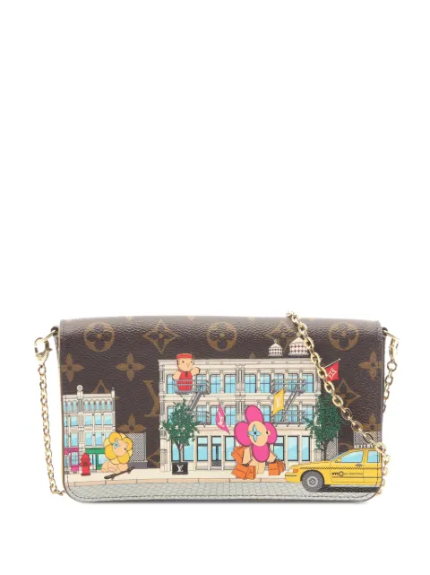 Louis Vuitton Pre-Owned 2010-2025 Monogram Vivienne Holiday Pochette Felicie crossbody bag Brown FBTVU7QX7VOSBMHB