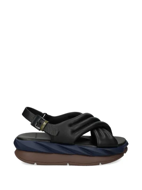 4CCCCEES Mellow Mana criss-cross sandals Black MELLOWMANA