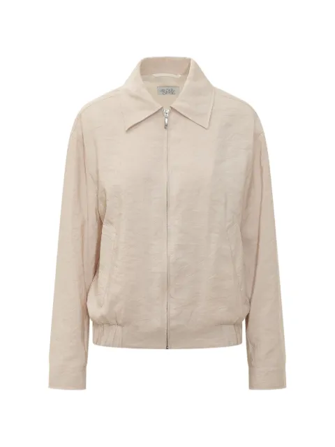 LE SULLY STUDIO zip bomber jacket Neutrals 6330CBC001