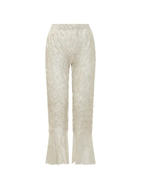 Gongdid Design GD229 pleated trousers Neutrals GD229