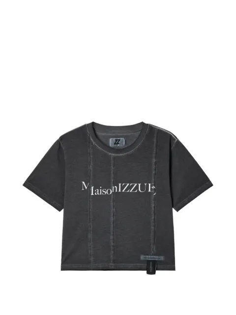 izzue crew-neck T-shirt Grey IZXTEW00919X