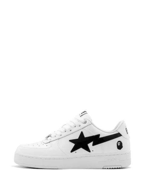 A BATHING APE® Bape Sta #2 lace-up sneakers White 001FWM301302M