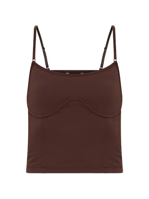RETHINKIT STUDIOS seam-detail spaghetti-strap top Red 20016718