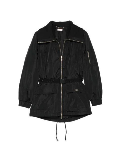 LIU JO belted zip-up jacket Black TA6003T326A
