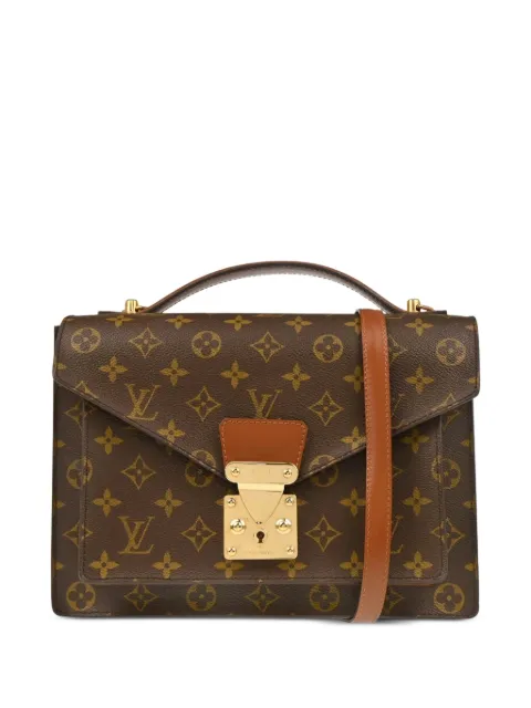 Louis Vuitton Pre-Owned 2002 28 Monceau shoulder bag Brown 165566
