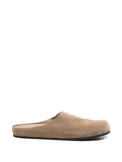 Common Projects suede clogs Neutrals 2578