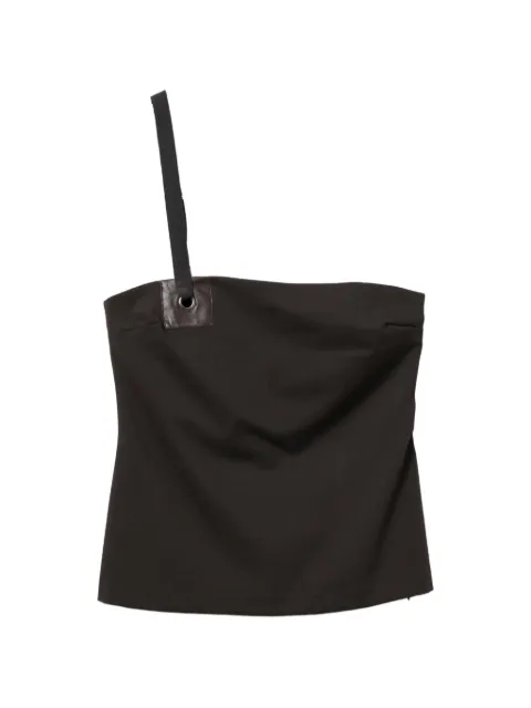 Paloma Wool Lali one-shoulder top Brown WV4011