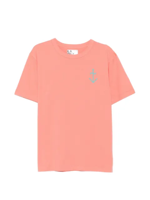 LA PAZ logo-print T-shirt Orange SS260080220