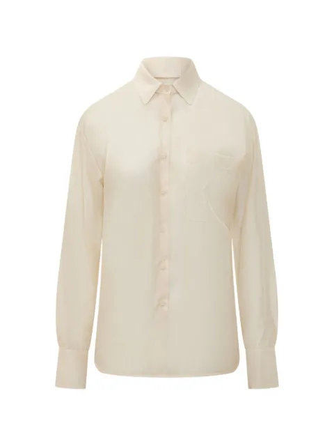 LE SULLY STUDIO front-pocket shirt Neutrals 2736ALIANTE