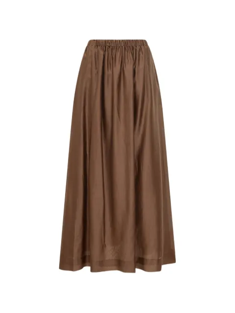 LE SULLY STUDIO elasticated waist maxi skirt Brown 3349ALIANTE