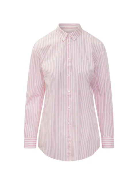 MC2 Saint Barth Brigitte stripe-pattern shirt Pink BRIG00101365L