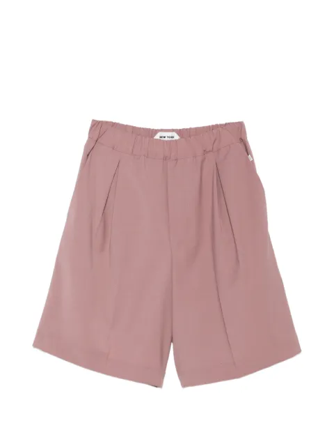 New York Resident pleated elasticated-waist shorts Pink 7I071BUFFALO